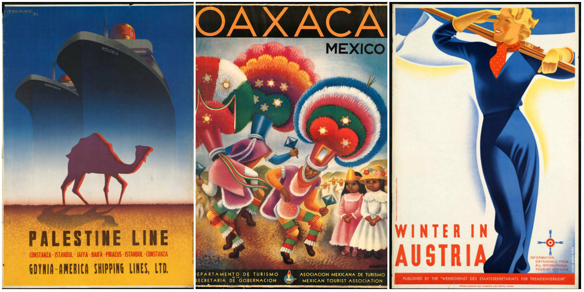 60 Beautiful Vintage Travel Posters Around The World From Between The 1920s And 1940s Vintage Everyday