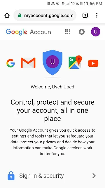 Control, protect, secure your gmail