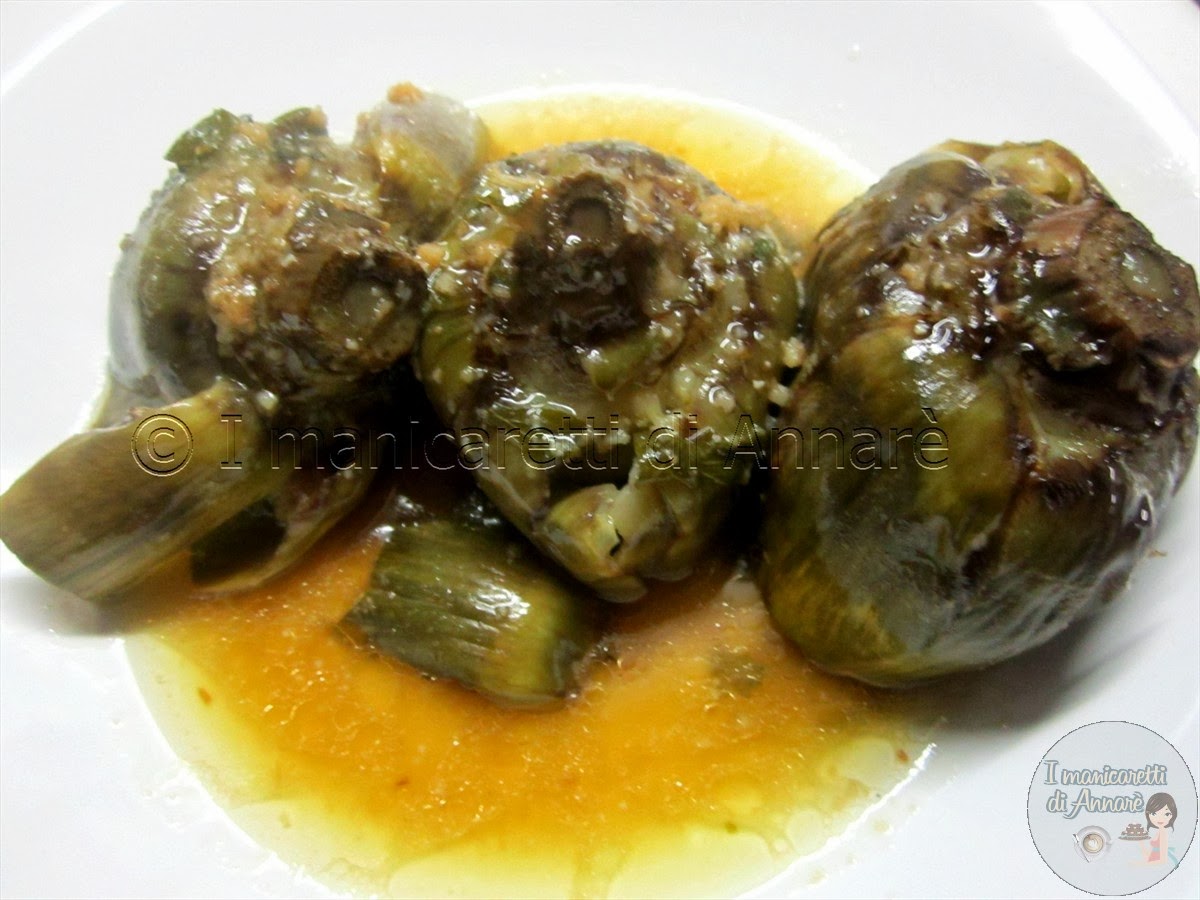I manicaretti di Annarè Carciofi alla Romana