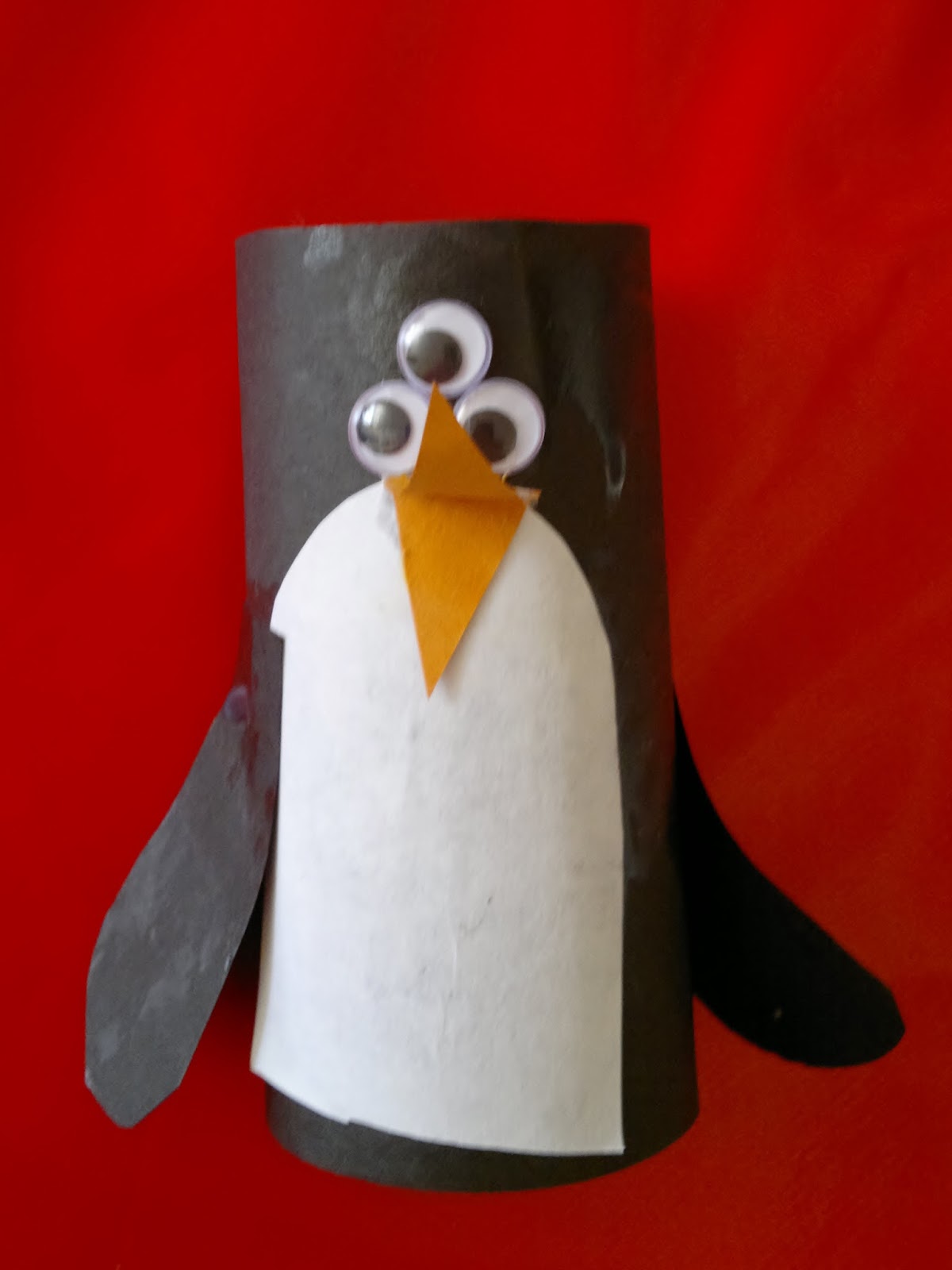 Joseph's alien penguin he made at group!