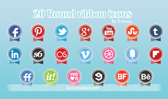 ribbon, icons, free, download, facebook, gratis