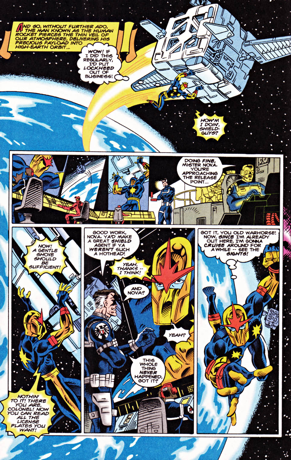 Read online Nova (1994) comic -  Issue #12 - 6