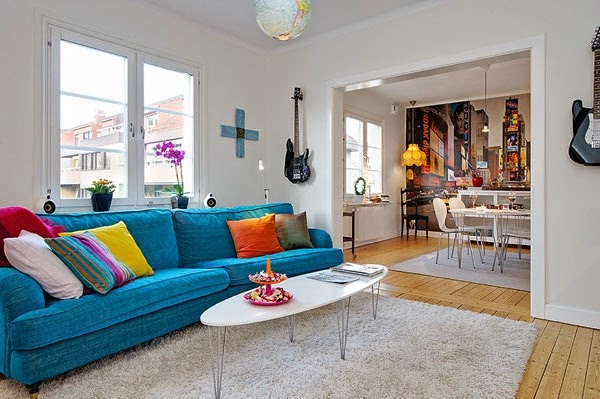 Swedish apartment of 33 square meters