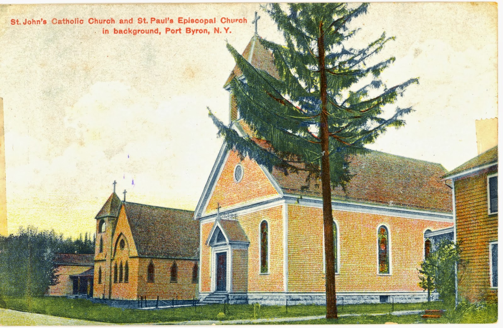 Lock 52 Historical Society of Port Byron, NY St Pauls Episcopal Church