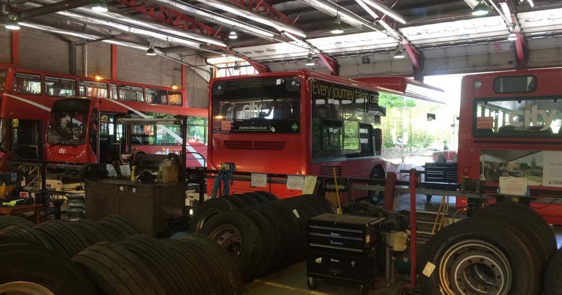 Buses around Plymouth Buses around Plymouth Tour around Milehouse Part 5