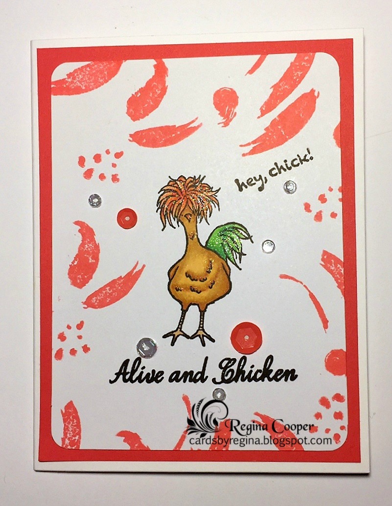 Cards By Regina Snarky Chicken Sayings Birthday Card