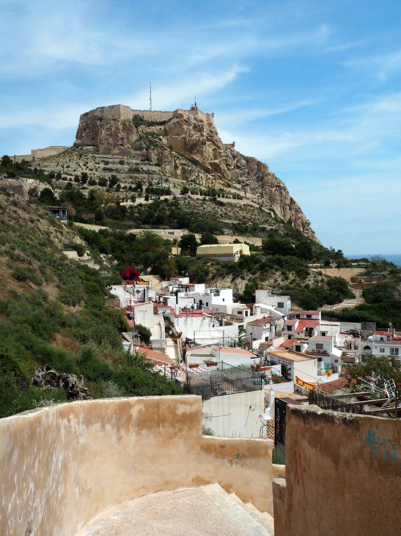 Santa Barbara castle in Alicante