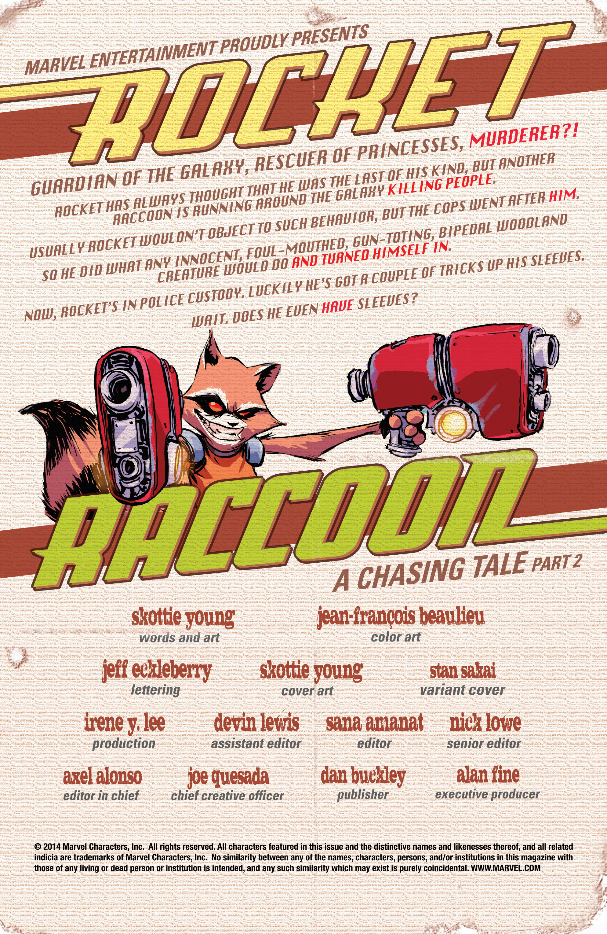 Read online Rocket Raccoon (2014) comic -  Issue #2 - 2