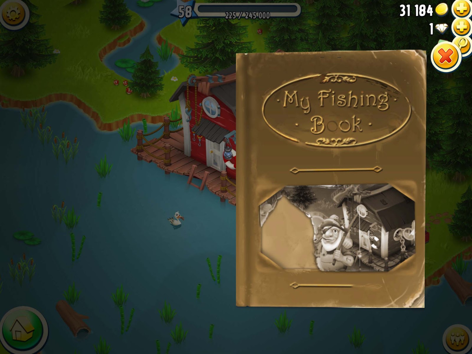 Hay Day Addiction Fishing Boat