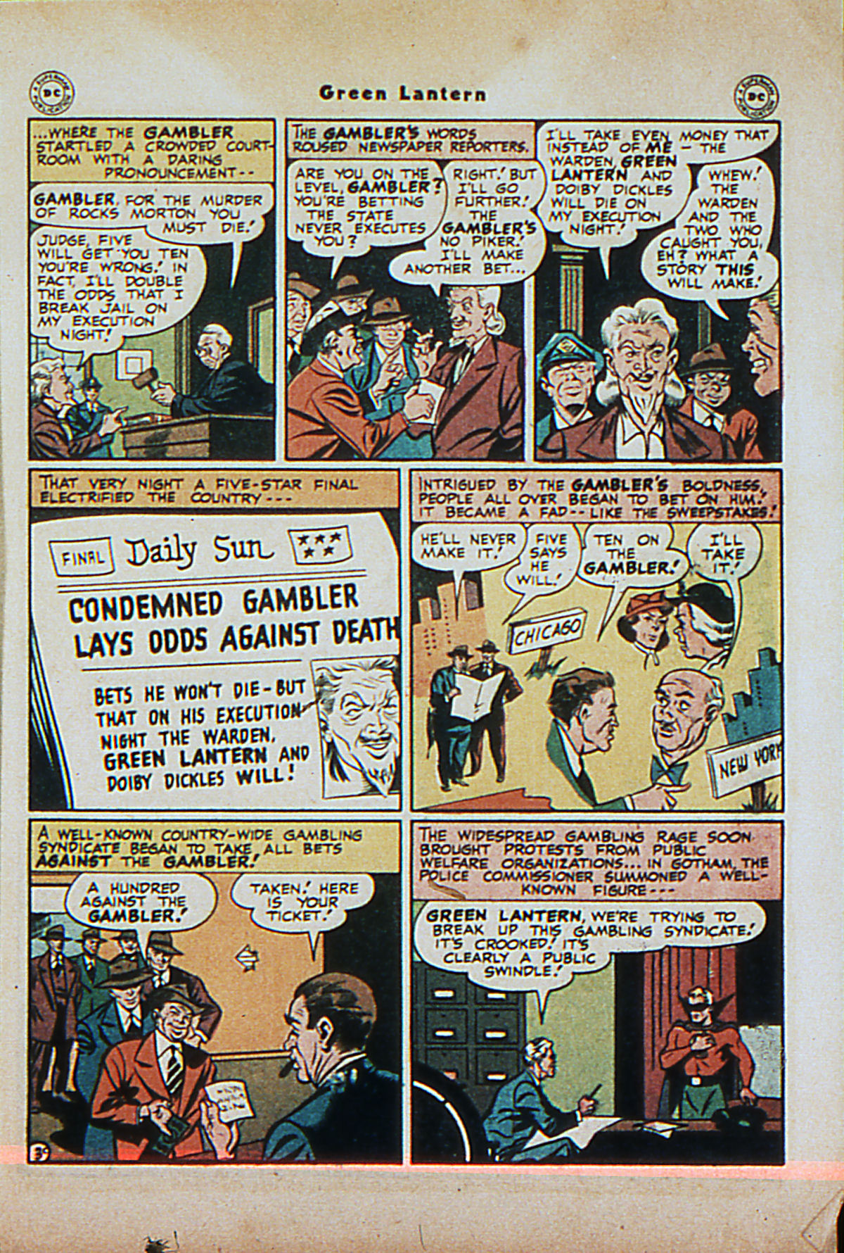 Read online Green Lantern (1941) comic -  Issue #27 - 40