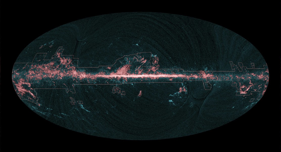 ALL-SKY IMAGE OF MOLECULAR GAS SEEN BY PLANCK AND PREVIOUS SURVEYS