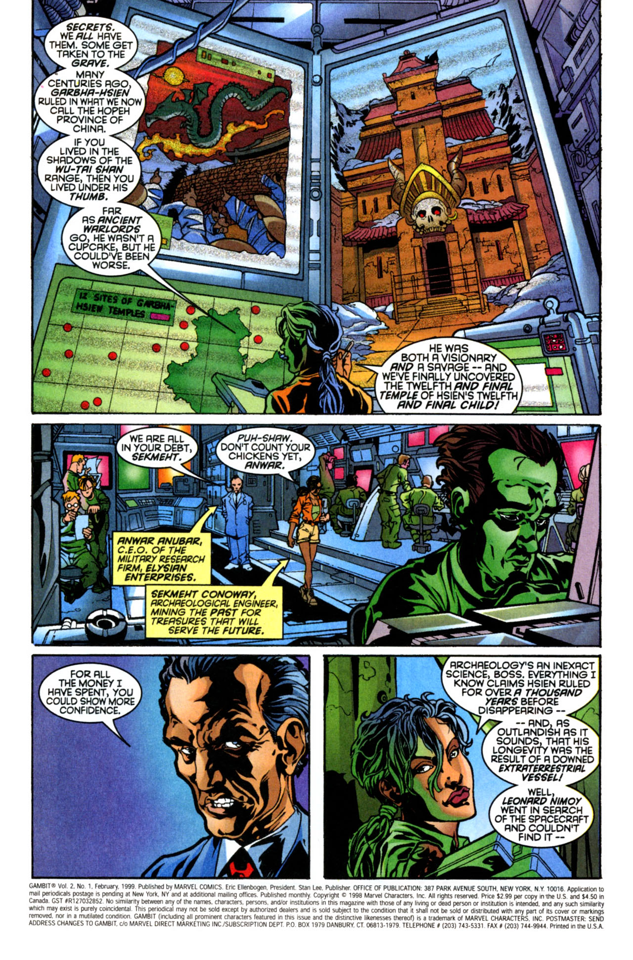Read online Gambit (1999) comic -  Issue #1 - 8