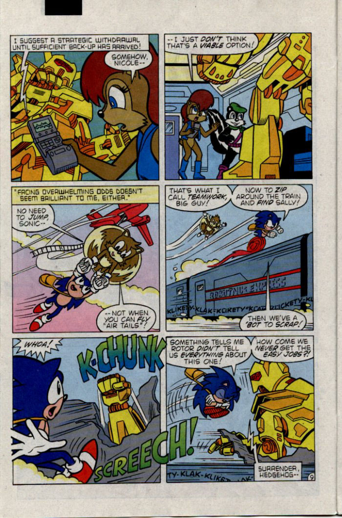 Sonic The Hedgehog (1993) 31 Page 9