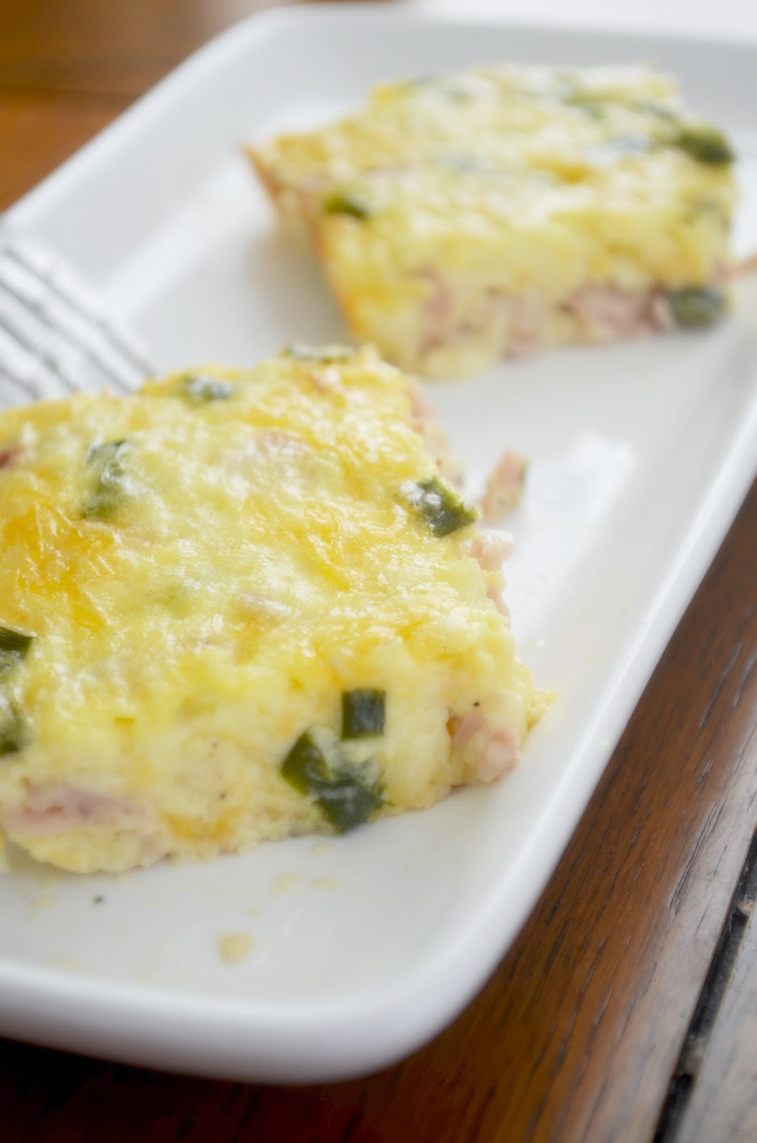 The Lazy Daisy Kitchen lowcarb ham and cheese quiche
