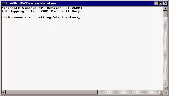 Dani Sukma | Blog Dani | Belajar SEO: Cara Membuka Command Prompt di  Windows XP, 7, Vista