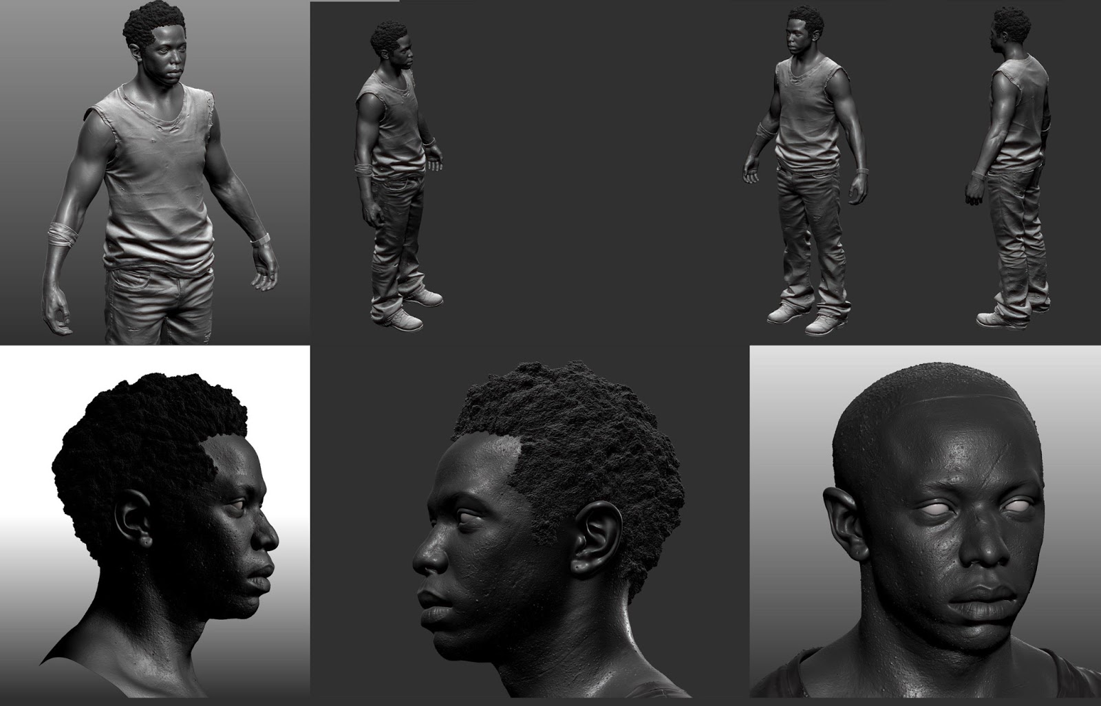 last of us 2 character model last of us 2 character model