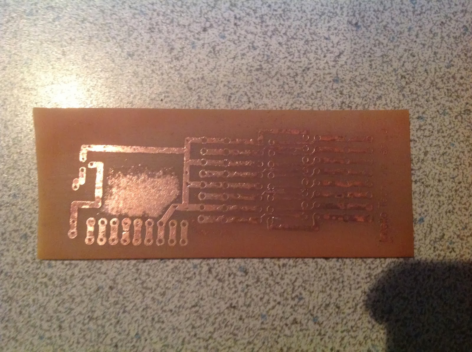 PCB etching with vinegar... (part 3)