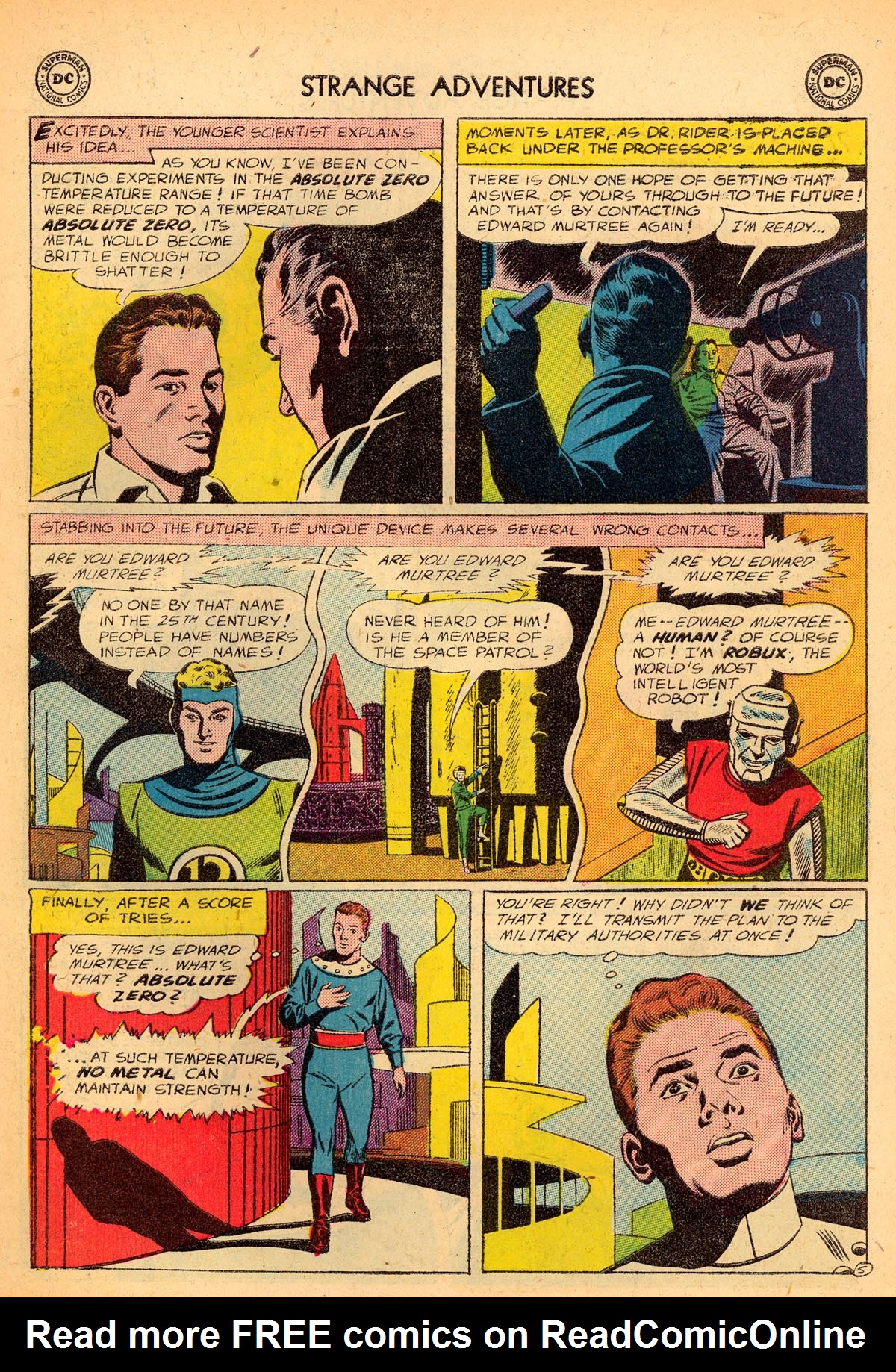 Read online Strange Adventures (1950) comic -  Issue #71 - 7