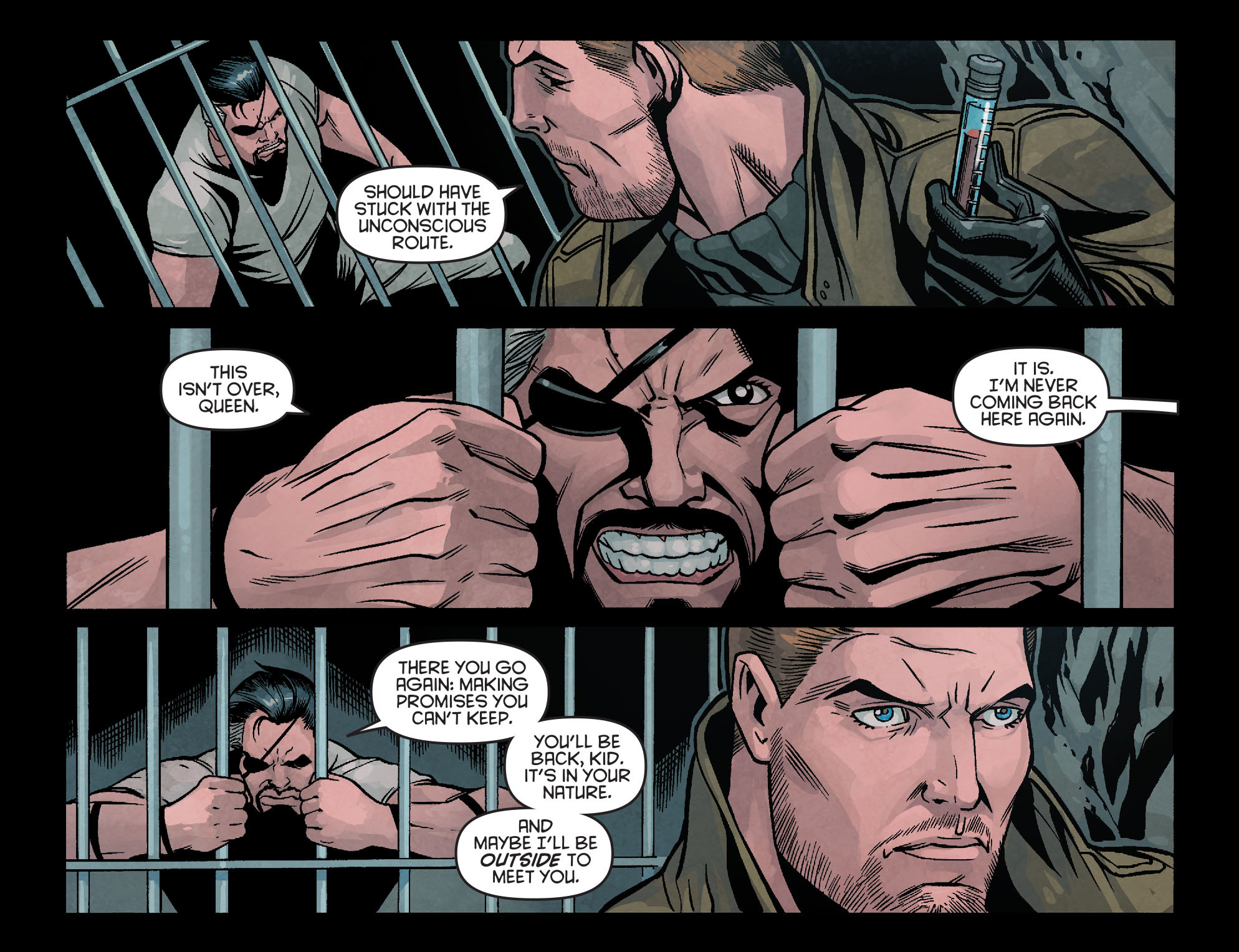 Read online Arrow: Season 2.5 [I] comic -  Issue #19 - 21