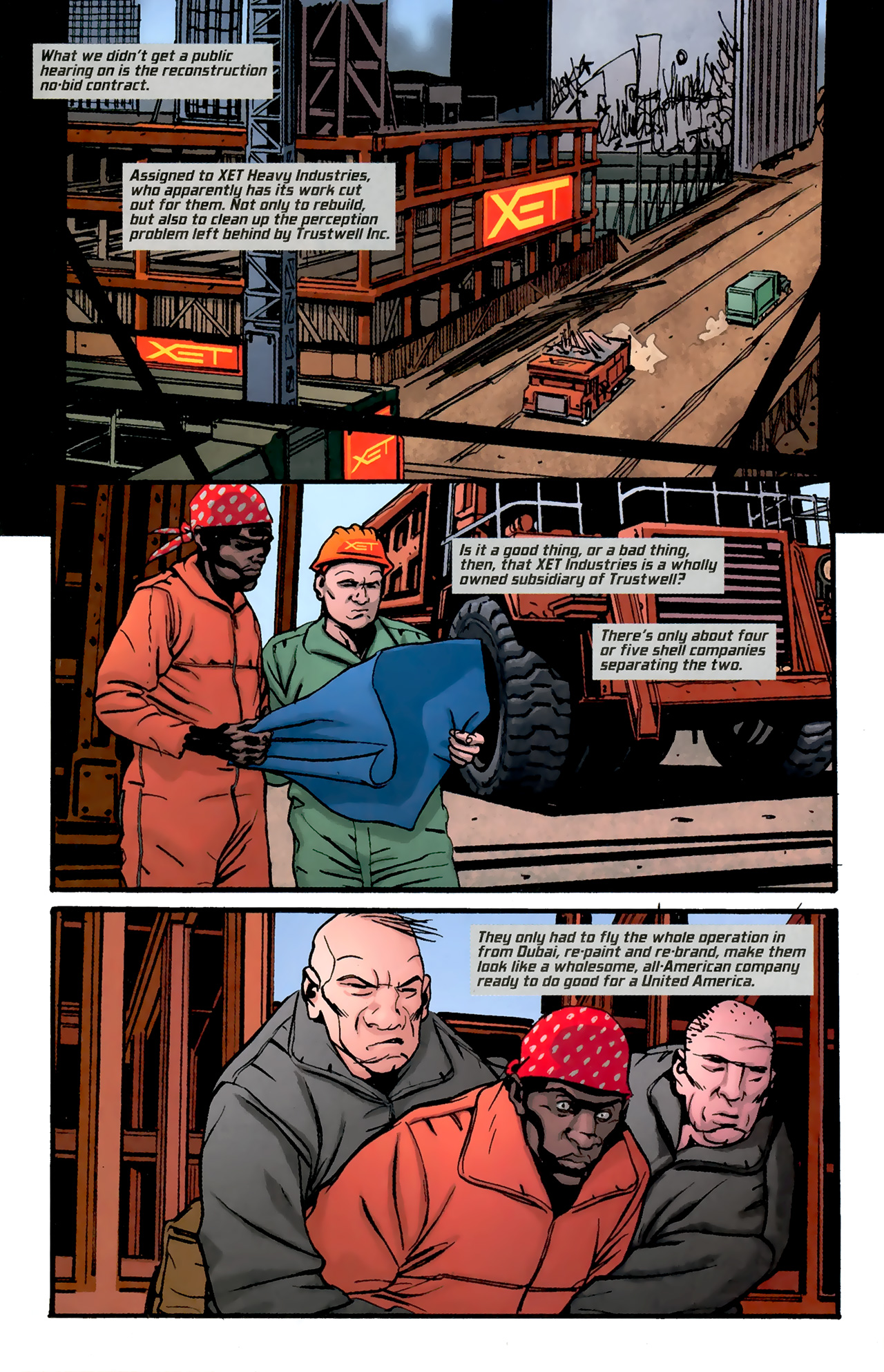 Read online DMZ (2006) comic -  Issue #67 - 13