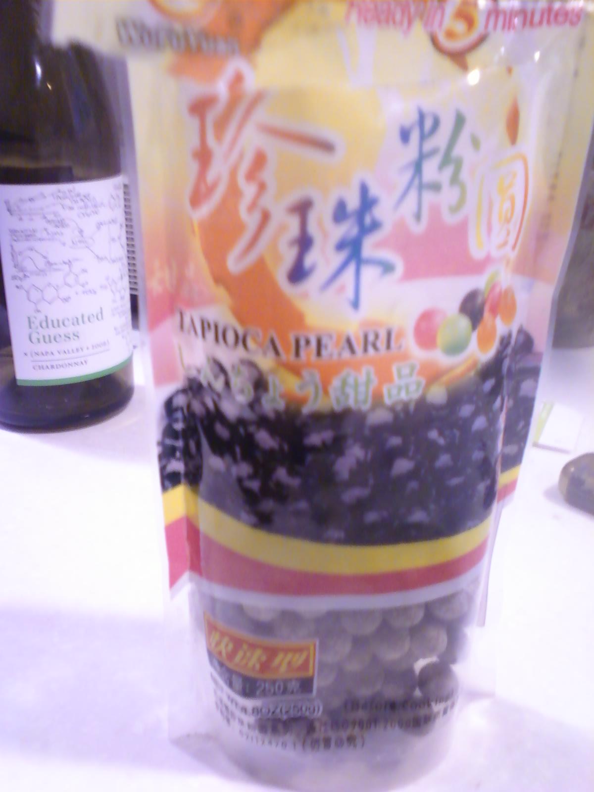 Polished Awf Honey Boba Green Tea Smoothie