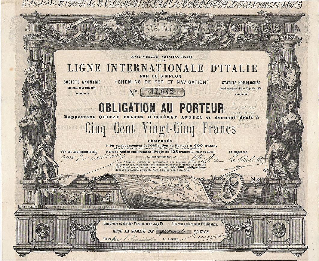 Franky S Scripophily Blogspot Scrollwork At Left