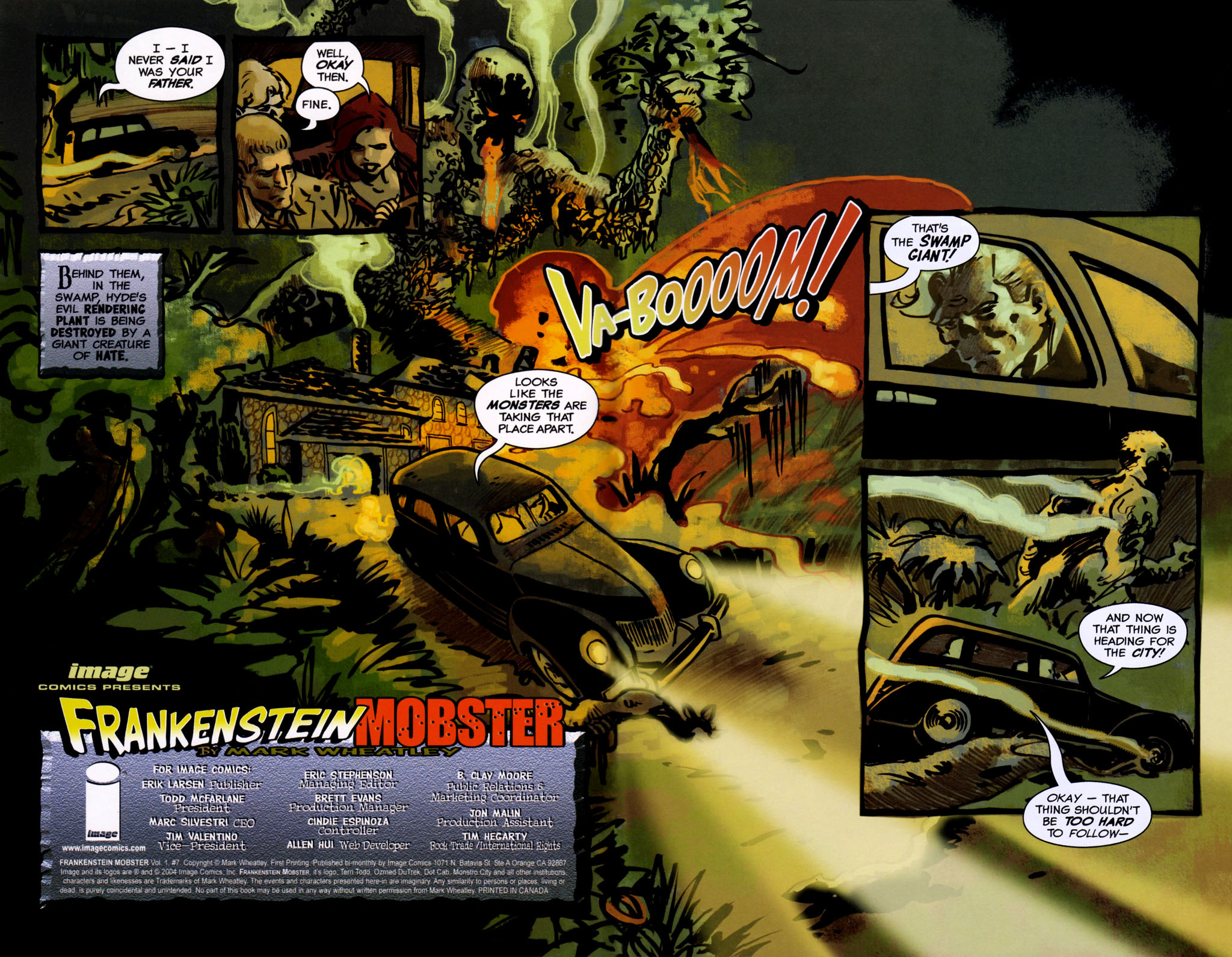 Read online Frankenstein Mobster comic -  Issue #7 - 3