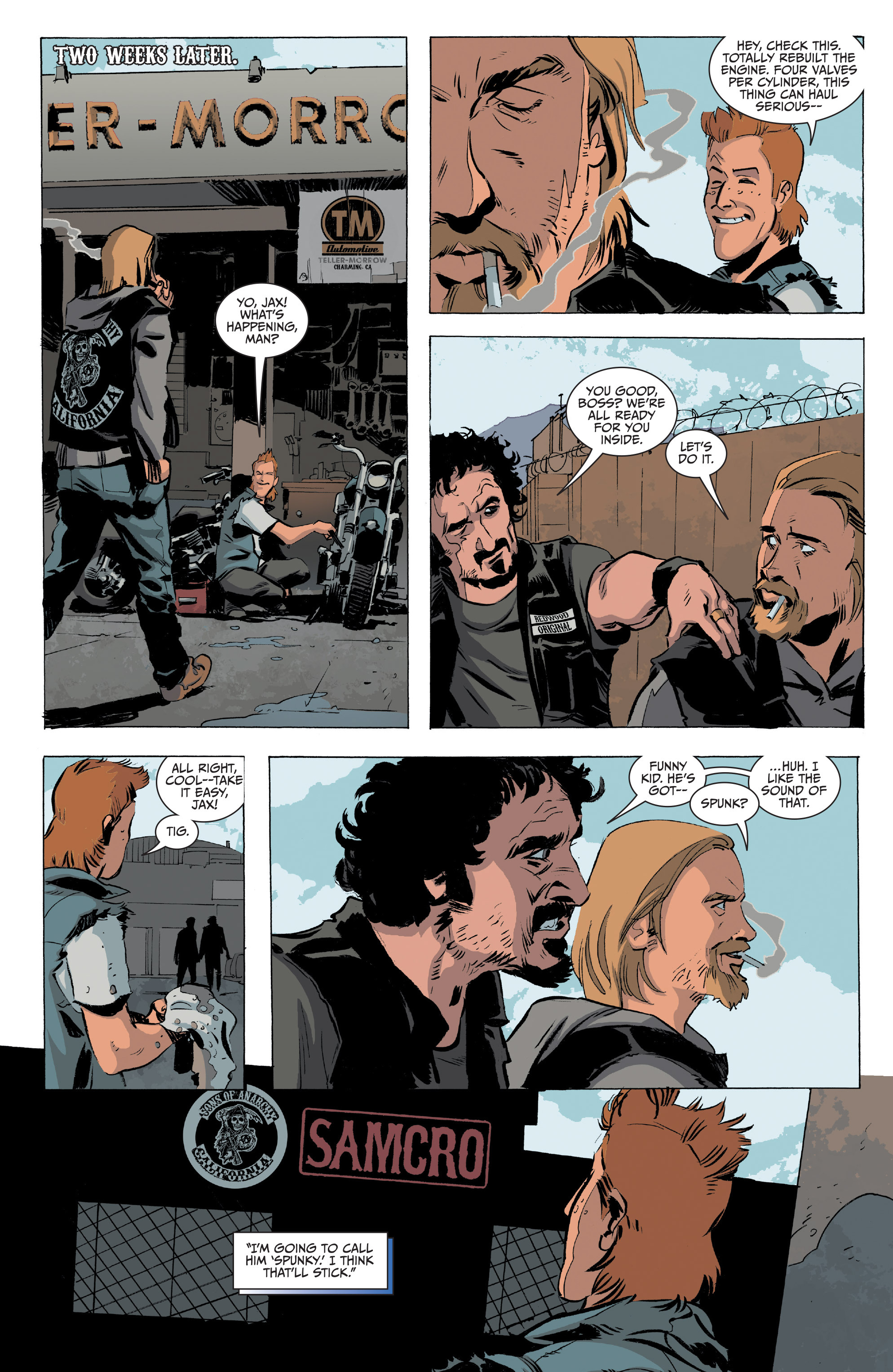 Read online Sons of Anarchy comic -  Issue #19 - 5