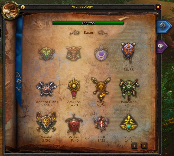 I like the Archaeology changes with Legion