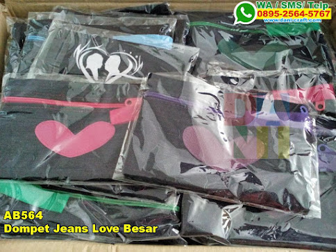 Toko Dompet Jeans Love Besar