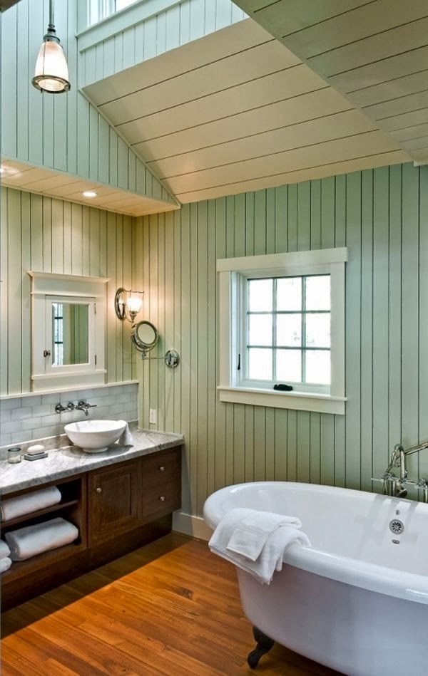 Knotty Pine Love French Country Cottage