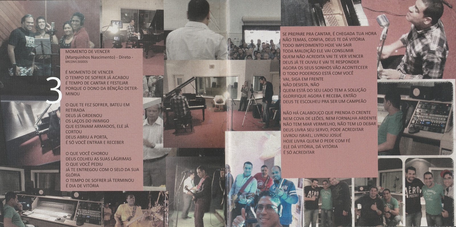 Encarte Cd Gospel Cd Marcelo Nascimento Prosperarei 2015 Sony Music Aa1 000 encarte cd gospel cd marcelo