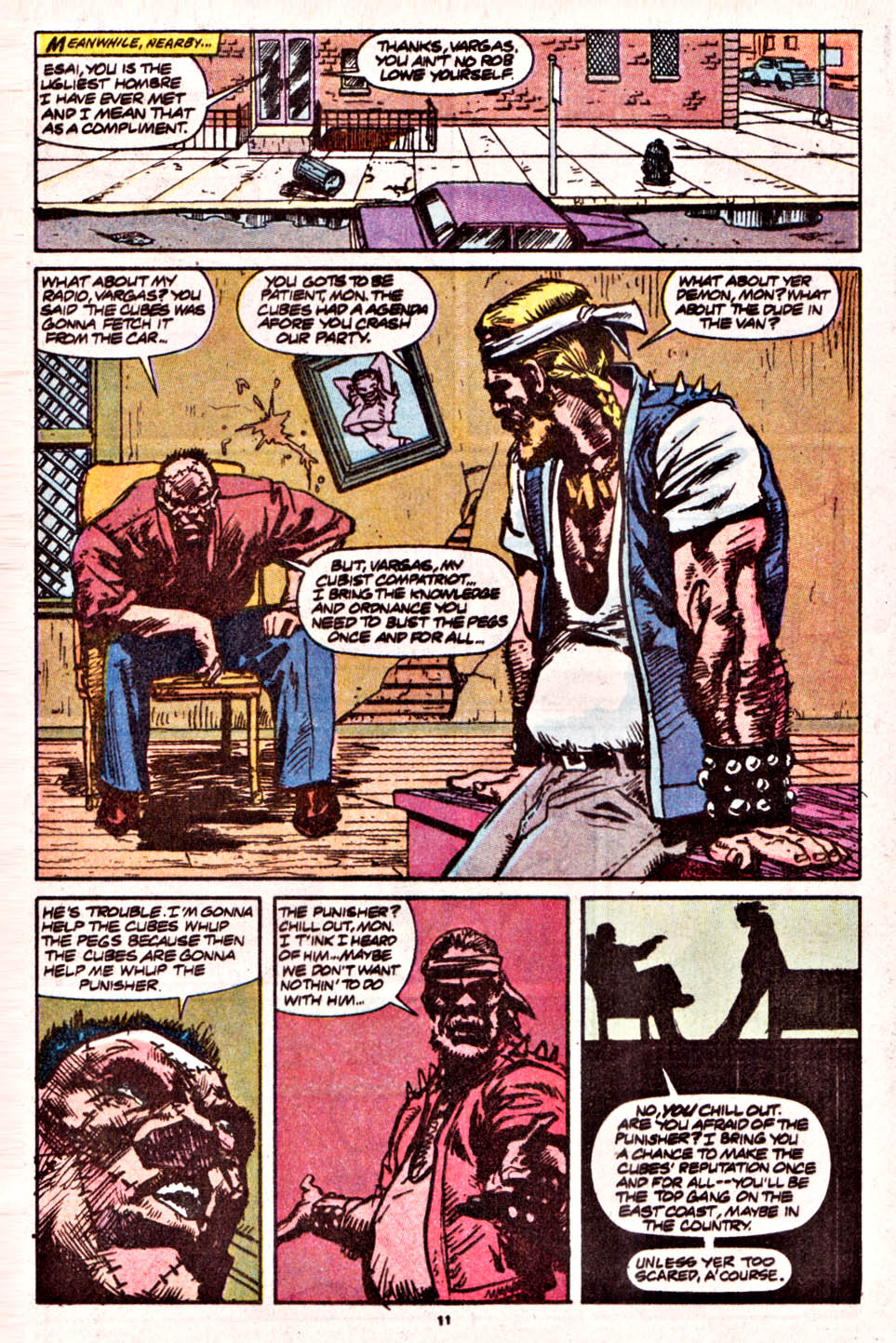 The Punisher (1987) Issue #36 - Jigsaw Puzzle #02 #43 - English 9