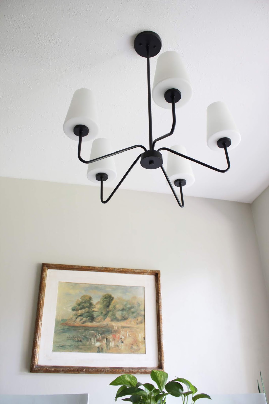 House Homemade How to Paint a Light Fixture