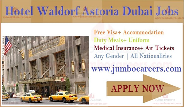 Restaurant jobs in Dubai, Hotel jobs openings in Dubai,