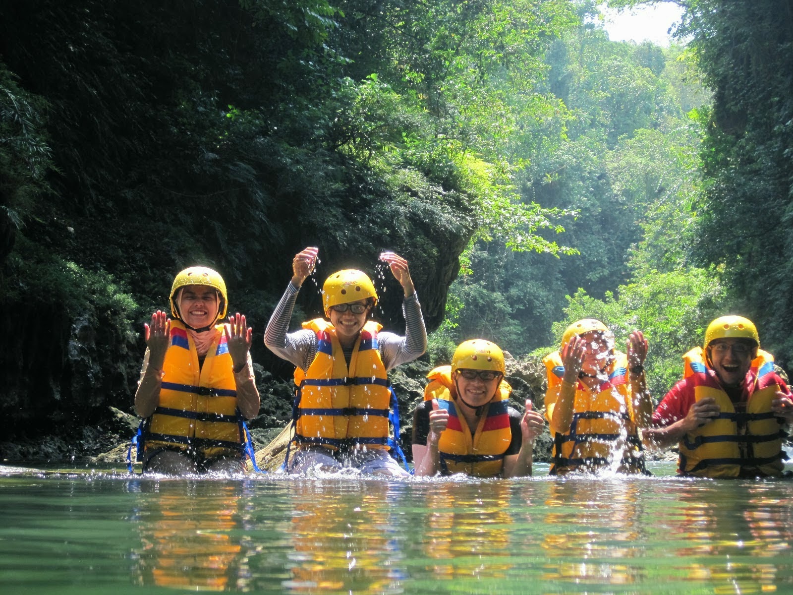 Paket Adventure Guha Bau Body Rafting Green Canyon - My Green Canyon