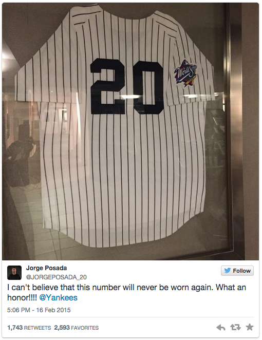 CCA Kids Blog: Yankees to Retire Jorge Posada's Number