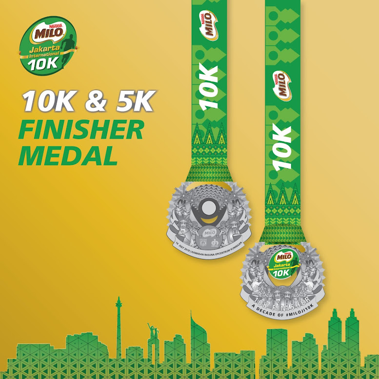 Milo Jakarta International 10K • 2019 LariKu.info