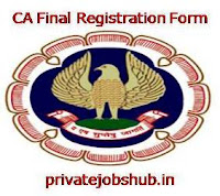 CA Final Registration Form CA Final Registration Form