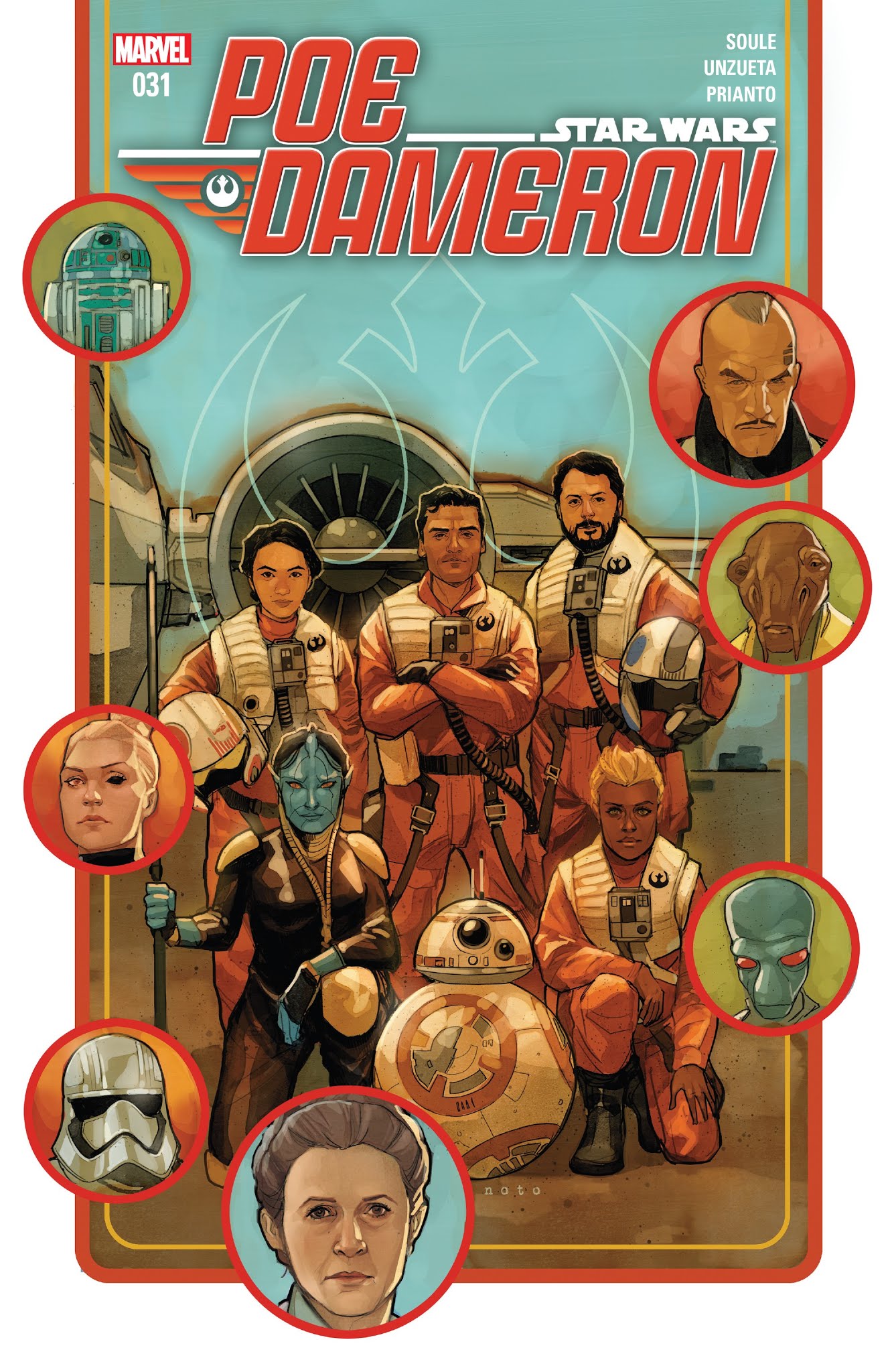 Read online Star Wars: Poe Dameron comic -  Issue #31 - 1