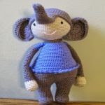 PATRON GRATIS MUÑECO ELEFANTE AMIGURUMI 21204