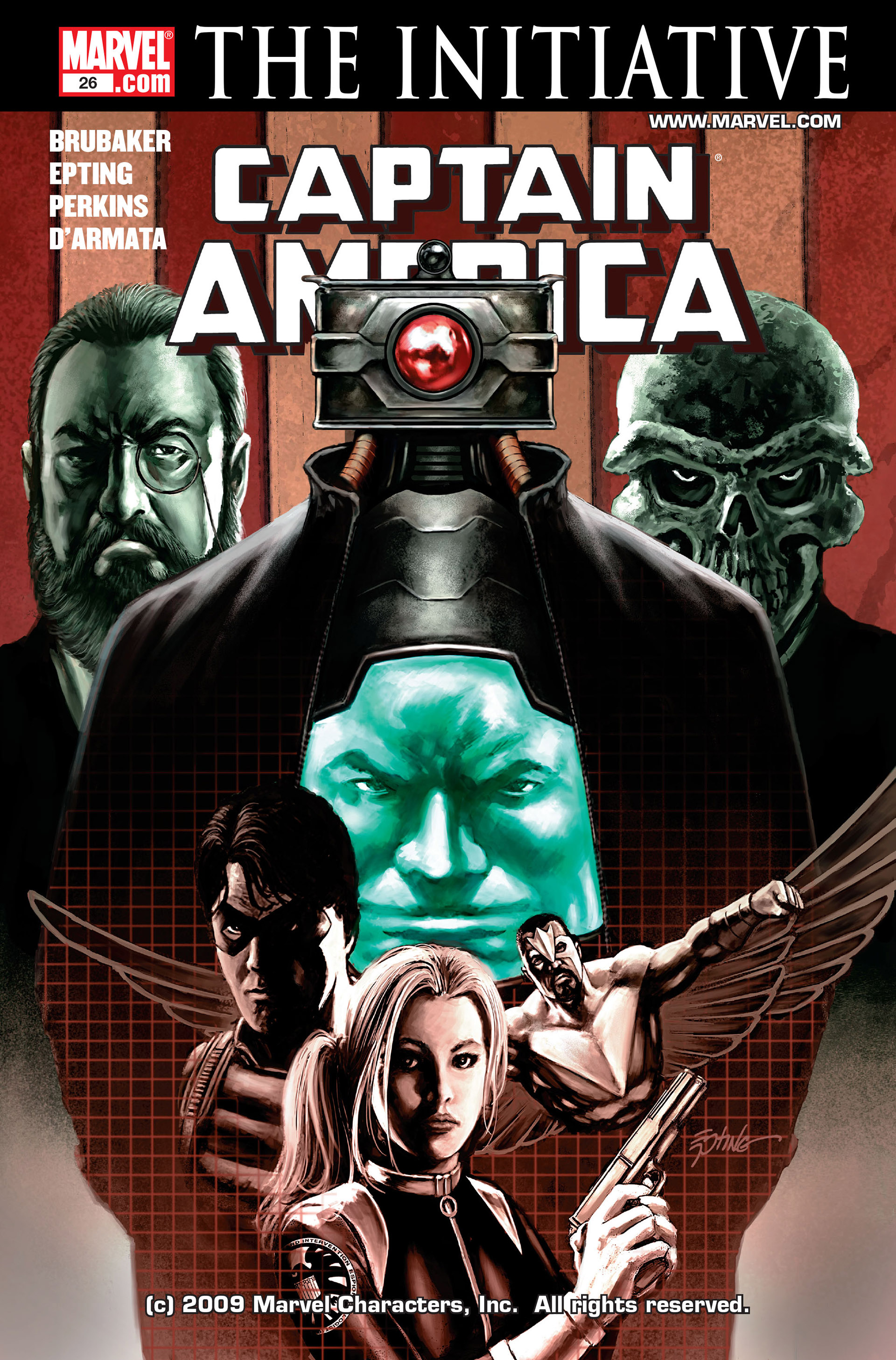 Read online Captain America (2005) comic - Issue #26 - 1
