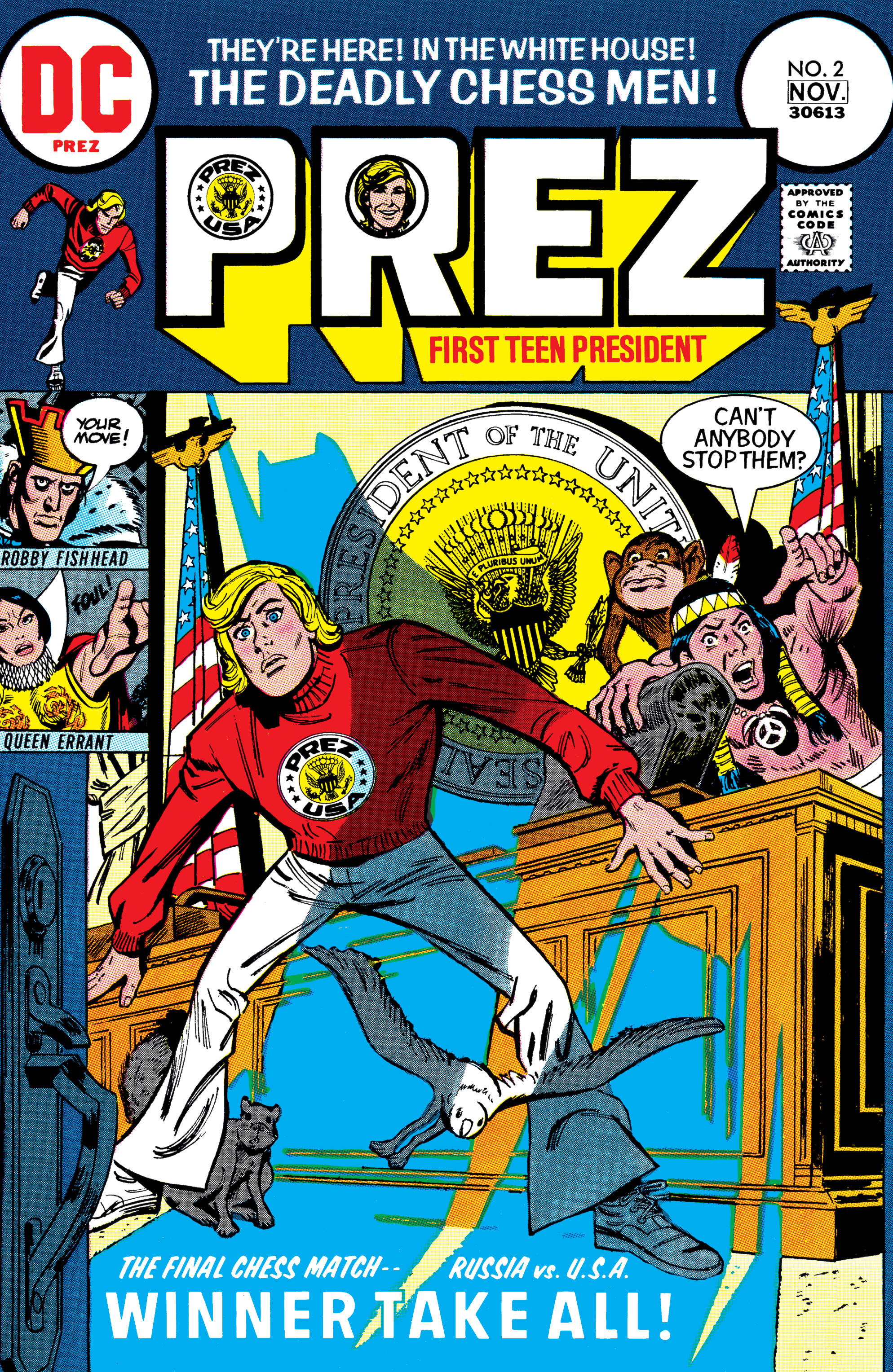 Read online Prez (1973) comic -  Issue #2 - 1