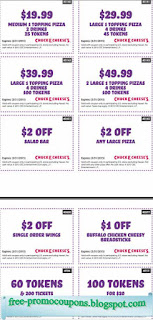 Free Printable Chuck E Cheese Coupons Free Printable Chuck E Cheese Coupons