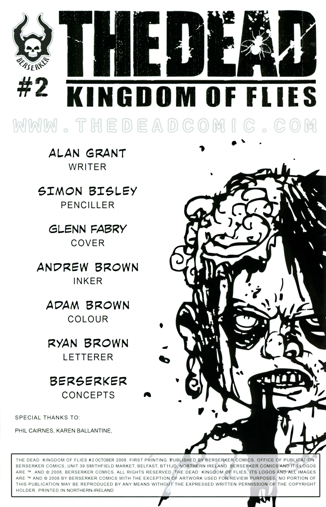 Read online The Dead: Kingdom of Flies comic -  Issue #2 - 3