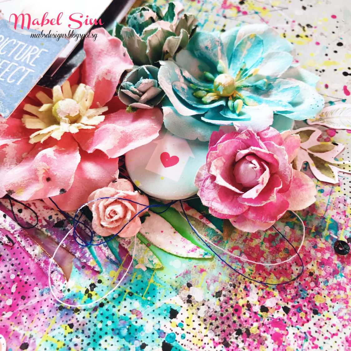 The Craftminded Words and Paintery & Kaisercraft Challenge