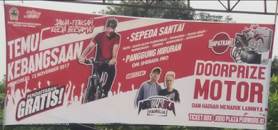 Event Sepeda Santai Purworejo Jawa Tengah November 2017