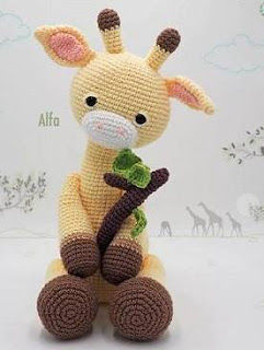 PATRON GRATIS JIRAFA AMIGURUMI 38535