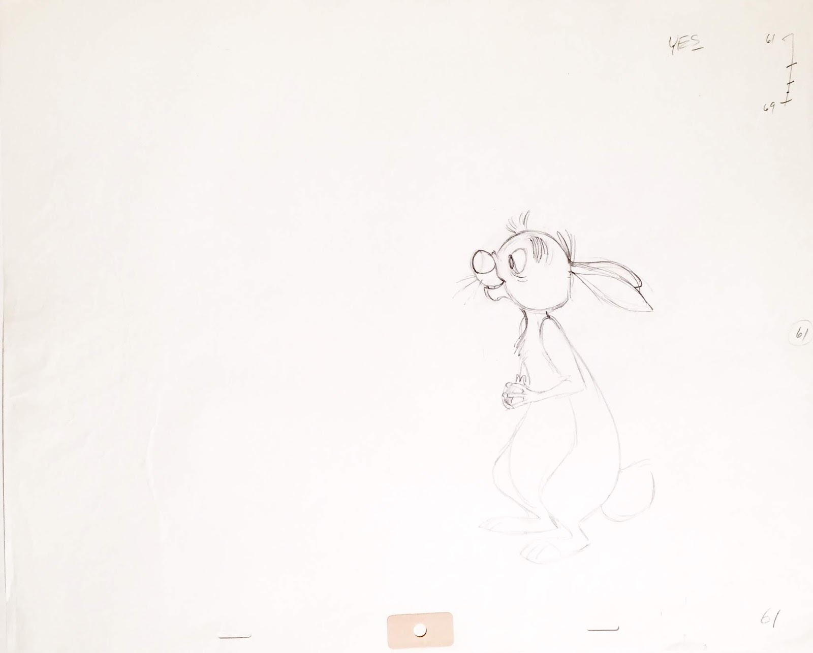 Animation Collection: Original Production Animation Drawings of Winnie ...