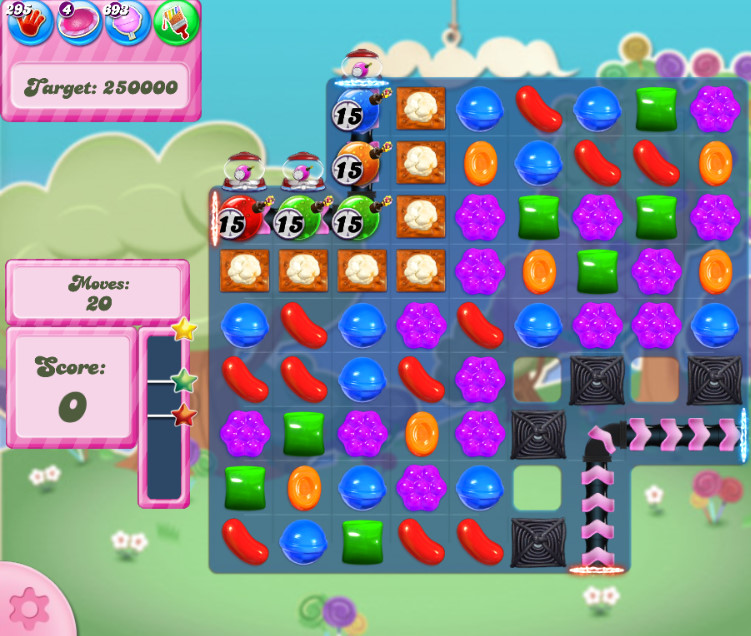 Candy Crush Saga level 2820 Candy Crush Saga level 2820